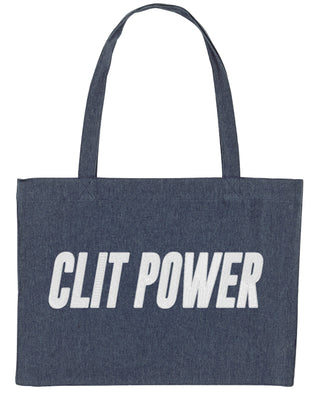 Shopping Bag Brodé "Clit Power"