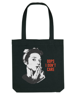 Tote Bag "Oops I Don't Care"