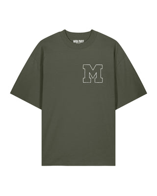 T-shirt Oversize Brodé "M"