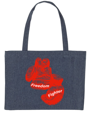 Shopping Bag Brodé "Freedom Fighter"