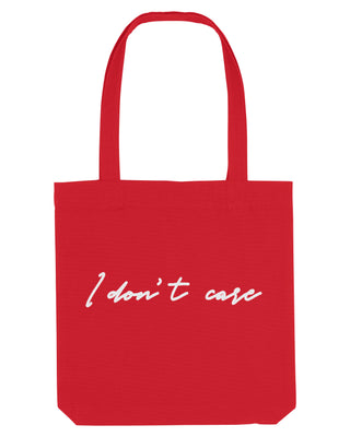 Tote Bag Brodé "I Don't Care"