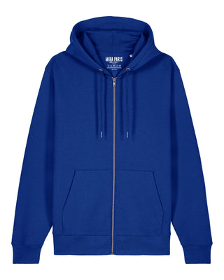 Hoodie à Zip Brodé "Frequency"