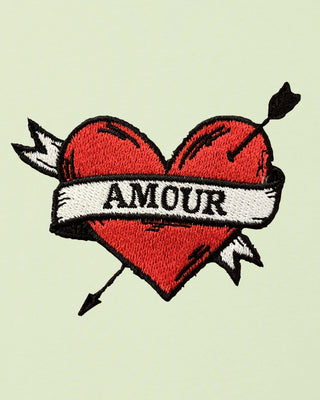 Sweatshirt Oversize Brodé "Amour"