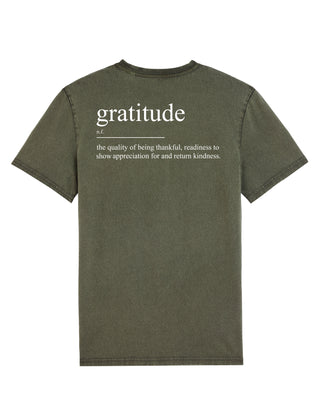 T-shirt Vintage "Gratitude"