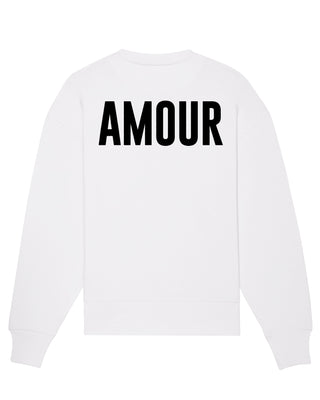 Sweatshirt Oversize Brodé "Amour"