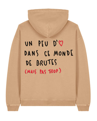 Hoodie Oversize Brodé "Brute"