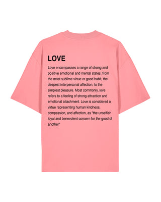 T-shirt Oversize "Love Definition"