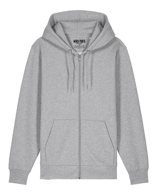 Hoodie à Zip Brodé "Amour"