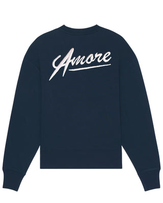 Sweatshirt Oversize Brodé "Amore"