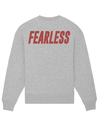 Sweatshirt Oversize Brodé "Fearless"