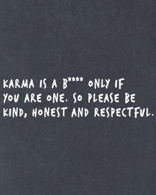 Jogging Brodé "Karma is a B****"