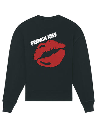 Sweatshirt Oversize Brodé "French Kiss"