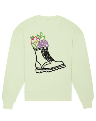 Sweatshirt Oversize Brodé "Boots"