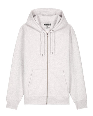 Hoodie à Zip Brodé "Amour"