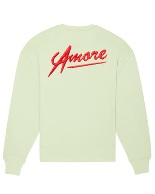 Sweatshirt Oversize Brodé "Amore"