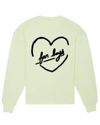 Sweatshirt Oversize Brodé "Fun Boys"