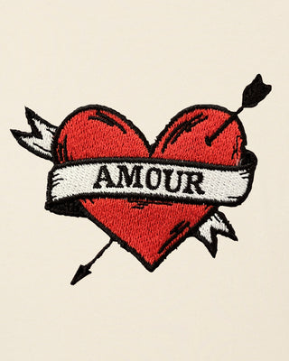 Sweatshirt Oversize Brodé "Amour"