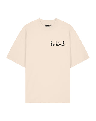 T-shirt Oversize Brodé "Be Kind"