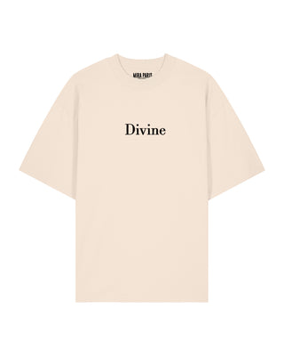 T-shirt Oversize Brodé “Divine"