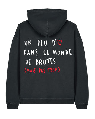 Hoodie Oversize Brodé "Brute"