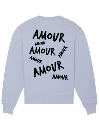 Sweatshirt Oversize Brodé "Amour"