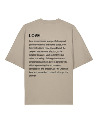 T-shirt Oversize "Love Definition"