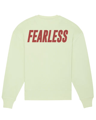 Sweatshirt Oversize Brodé "Fearless"