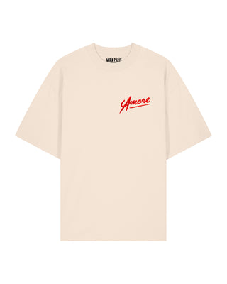 T-shirt Oversize Brodé "Amore"