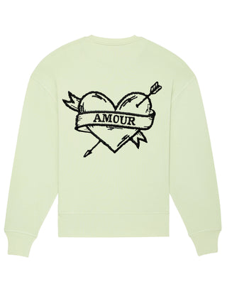 Sweatshirt Classic Brodé "Amour"