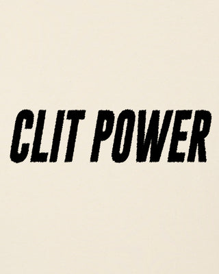 Sweatshirt Oversize Brodé "Clit Power"