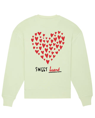 Sweatshirt Oversize Brodé "Sweetheart"