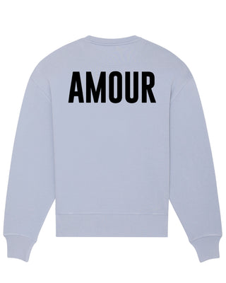 Sweatshirt Oversize Brodé "Amour"