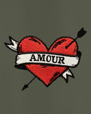 Veste Bomber Brodée "Amour"