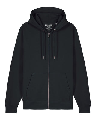 Hoodie à Zip Brodé "Brute"