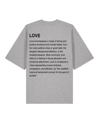 T-shirt Oversize "Love Definition"