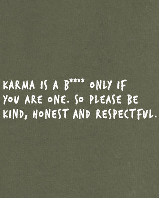 Jogging Brodé "Karma is a B****"