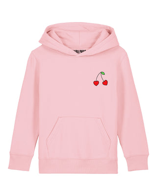 Hoodie Kids Brodé "Cerises"