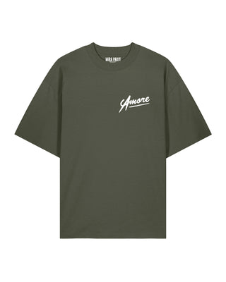 T-shirt Oversize Brodé "Amore"