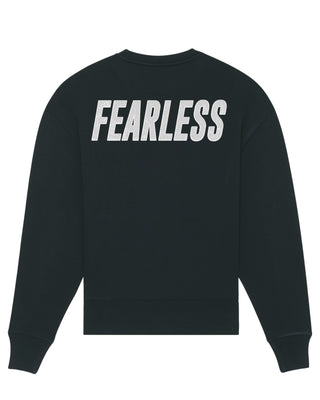 Sweatshirt Oversize Brodé "Fearless"