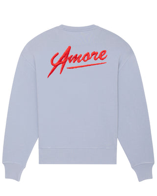 Sweatshirt Oversize Brodé "Amore"