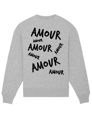 Sweatshirt Oversize Brodé "Amour"