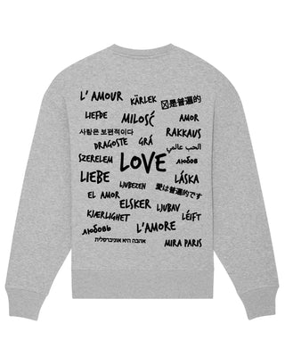 Sweatshirt Oversize Brodé "Universal Love"