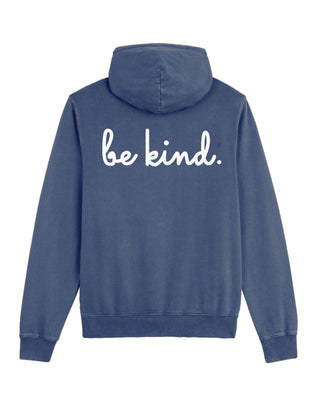 Hoodie Vintage Brodé "Be Kind"