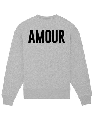 Sweatshirt Oversize Brodé "Amour"