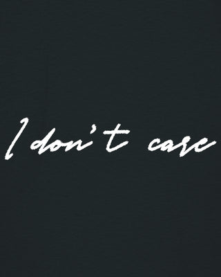 T-shirt Oversize Brodé “I Don't Care"