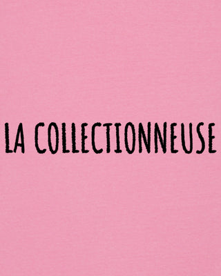 T-shirt Vintage Brodé "La Collectionneuse"