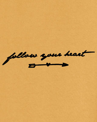 Jogging Brodé "Follow Your Heart"