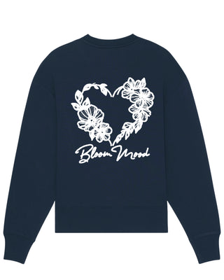 Sweatshirt Oversize Brodé "Bloom Mood"