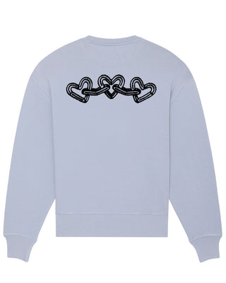 Sweatshirt Oversize Brodé "Chains"