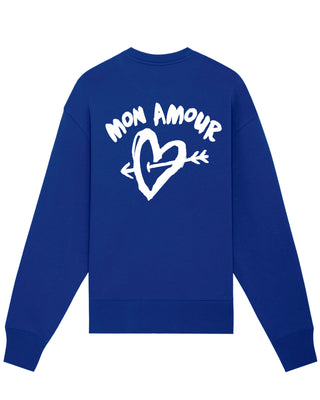 Sweatshirt Oversize Brodé "Mon Amour"